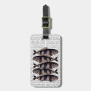 Search for fish luggage tags Flowers