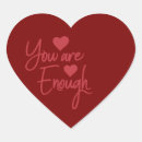 Search for self love quote stickers You are enough
