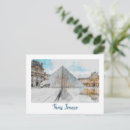 Search for louvre postcards Watercolor