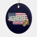 Search for nebraska state christmas tree decorations United states