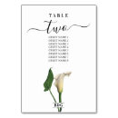 Search for lily table cards Botanical