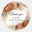 Search for tropical baby shower stickers Pampas grass