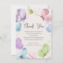 Search for baby shower butterfly thank you cards A little butterfly