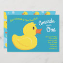 Search for rubber duck invitations Kids