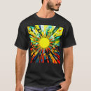 Search for abstract sun tshirts Retro
