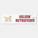 Search for golden retriever bumper stickers Hunting