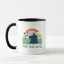 Search for trashed mugs Racoon