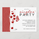Search for singles party valentines day invitations Hearts