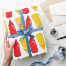 Search for ketchup wrapping paper Pattern