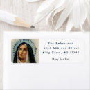 Search for blessed virgin mary return address labels Catholic