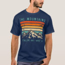Search for the mountains are calling tshirts Ski