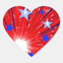 Search for red fireworks stickers Stars