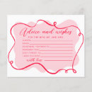 Search for retro wedding advice cards Bridal shower
