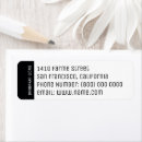 Search for phone return address labels Elegant