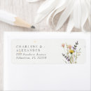 Search for floral return address labels weddings Garden