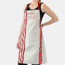 Search for red stripe aprons Monogrammed