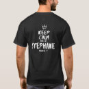 Search for stephanie tshirts Keep