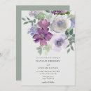 Search for plum and grey wedding invitations Flowers