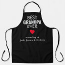 Search for black and white heart aprons For him