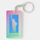 Search for statue of liberty key rings Blue