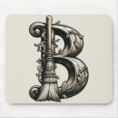 Search for b monogram mousepads Vintage