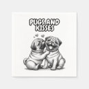 Search for pug napkins Funny