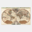 Search for old map stickers Geography