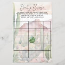 Search for cactus baby shower games Watercolor