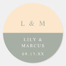 Search for cream wedding stickers Traditional