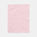 Search for pink and white chevron blankets Geometric