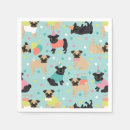 Search for pug napkins Birthday