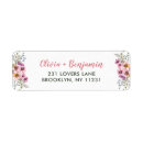 Search for rustic elegant floral return address labels Stylish