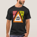 Search for alert tshirts Warning