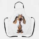 Search for wolf cartoon aprons Puppy