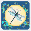 Search for dragonflies stickers Leaf