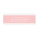Search for pink ribbon return address labels Pretty
