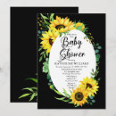 Search for sunflower baby girl shower invitations For her