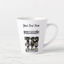 Search for cat and music mugs Black cats