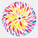 Search for rainbow spiral stickers Abstract