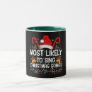 Search for singing christmas mugs Santa