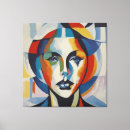 Search for abstract woman face art Illustration