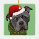 Search for bull terrier christmas tree decorations Bully