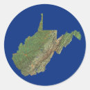Search for west virginia state stickers Map