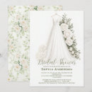 Search for white rose bridal shower invitations Bride to be