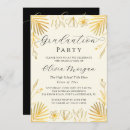 Search for golden graduation invitations Grad party