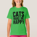 Search for cat funny kids tshirts Happy