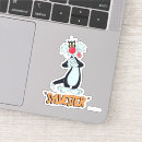 Search for vintage cartoon stickers Sylvester