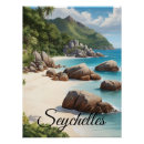Search for seychelles travel posters Beach