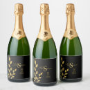 Search for gold leaf wine labels Elegant