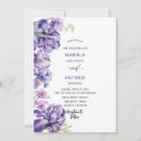 Search for iris wedding invitations Elegant